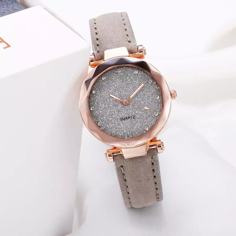 Relojes de pulsera Unisex, pulsera con correa de oro rosa, Reloj femenino a la moda, relojes de lujo para Mujer, caja de diamantes, 2022