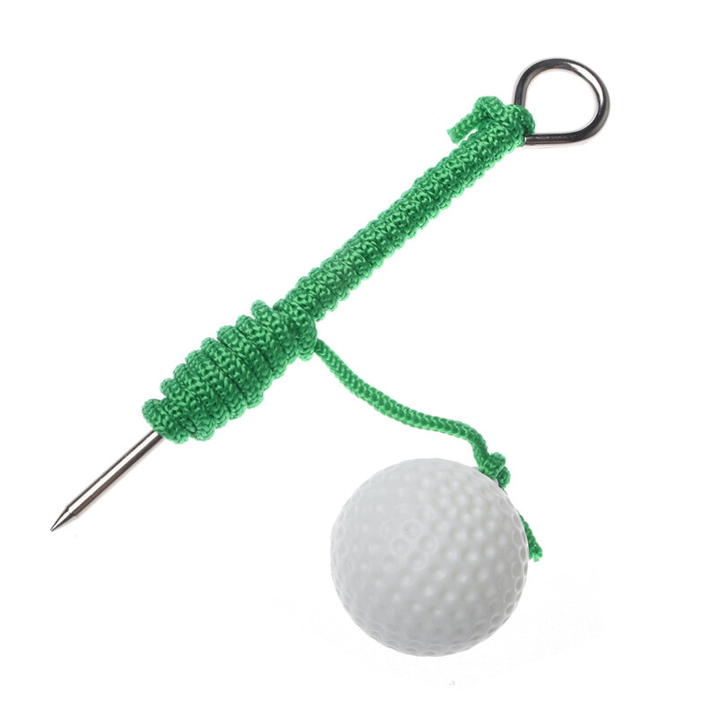 Free Shipping! 1PCS THE ROPE GOLF BALL TRAINING PRACTICE AID IMPROVE SHOTS