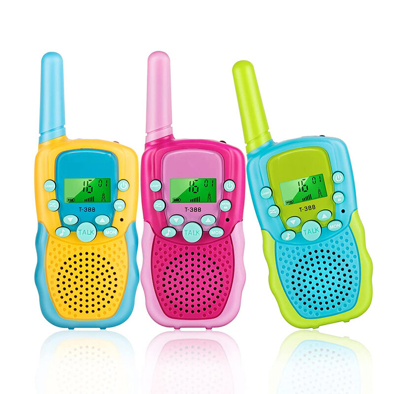 Kinder Walkie Talkies Spielzeug Radio Empfänger Walkie Talkie Handheld Transceiver Spielzeug Camping Outdoor-Spiele Jungen Mädchen Geburtstags geschenke