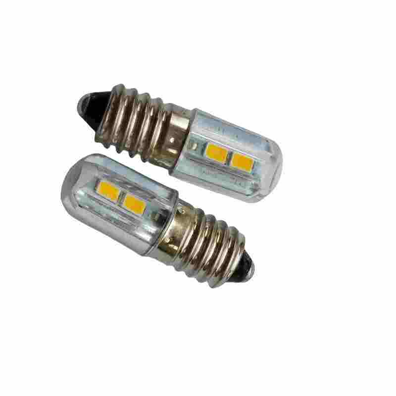 Substituição da lâmpada LED para lanterna, E10, lâmpadas 4LED, farol, motor, bicicleta, atualização, 3v, 3v