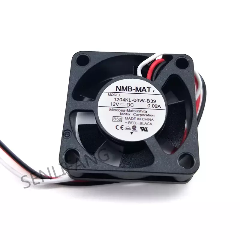 Brand New Cooler For NMB-MAT 1204KL-04W-B39 DC12V 0.09A 3CM 3010 3-Line Silent Cooling Fan Well Tested