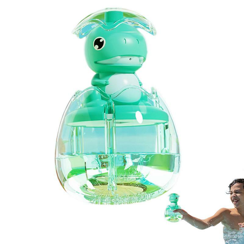 Bath Sprinkler Toy Transparent Animal Egg Sprinkler Bathtub Toys Bathroom Toy For Kids Ages 0-7 Outdoor Water Play Game For