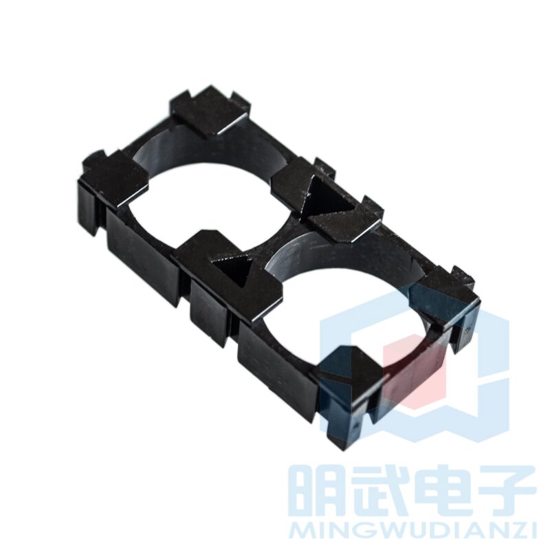 5PCS Two-unit 18650 Lithium Battery Combination Fixed Bracket with Bayonet Can Be Combined In Multiple Shapes