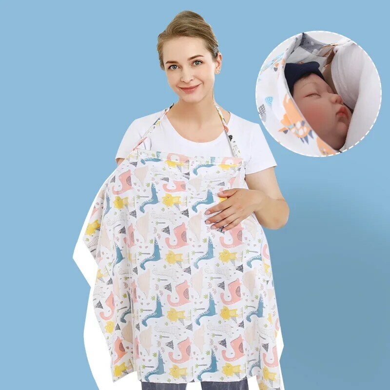 Asciugamano per l'allattamento al seno in uscita da donna nuovo abbigliamento multifunzionale per l'allattamento al seno traspirante e antiriflesso