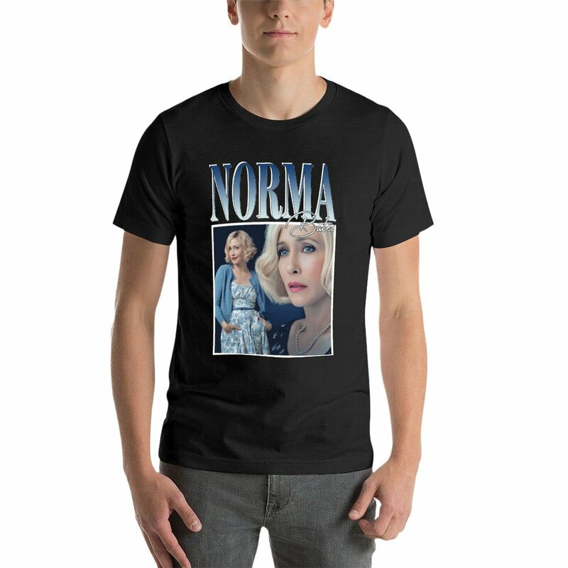 Maglietta Norma Bates vestiti estetici maglietta da uomo con stampa animalier per ragazzi