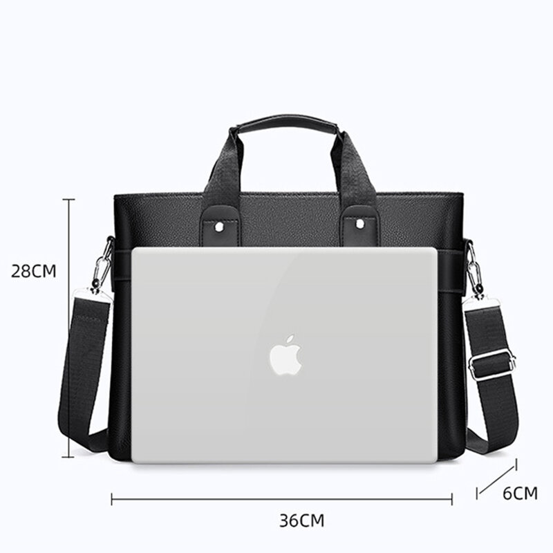 Мужские сумки-портфели, деловые сумки на плечо, сумки-мессенджеры, повседневные Портативные Компьютерные сумки-тоуты для мужчин