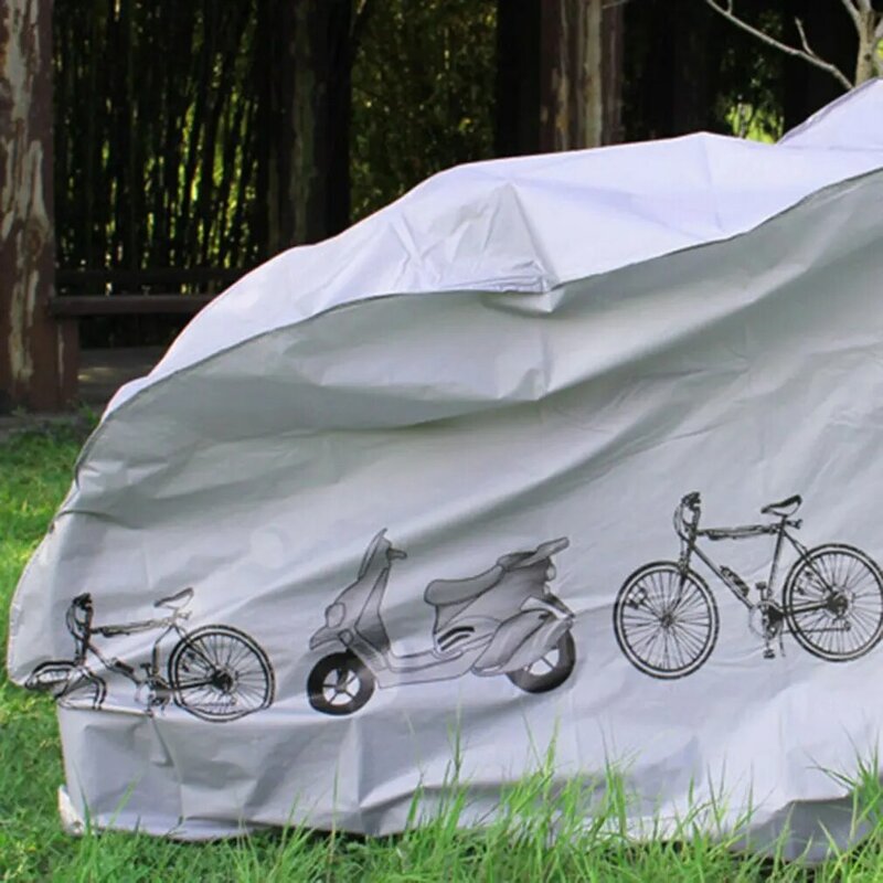 Coprisedili Moto Moto Moto grigio antipolvere impermeabile Outdoor Indoor parapioggia copertura Coat per Moto bicicletta