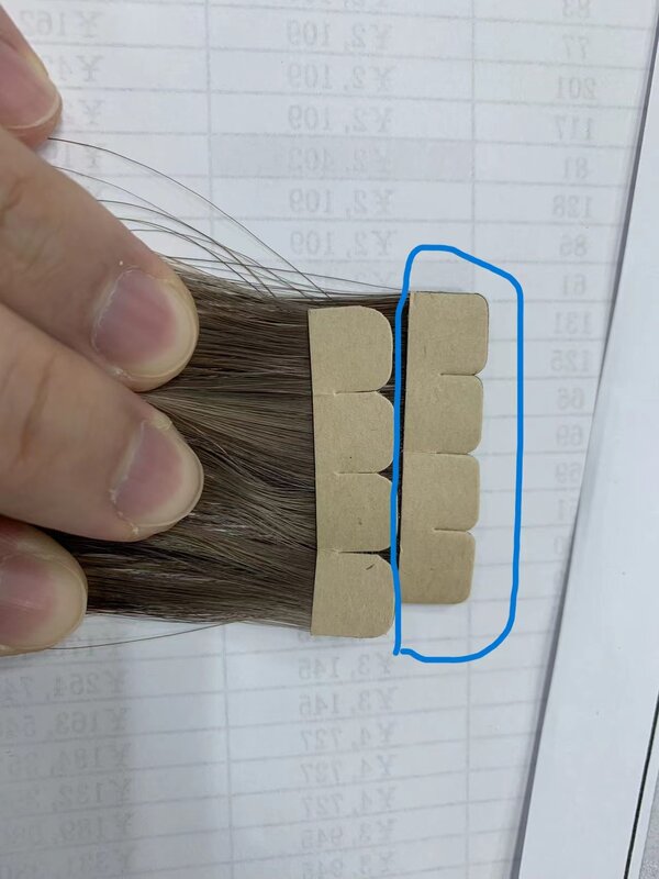Vesta cinta Invisible para cortar extensiones de cabello, máquina para hacer Cabello, herramientas para el cabello