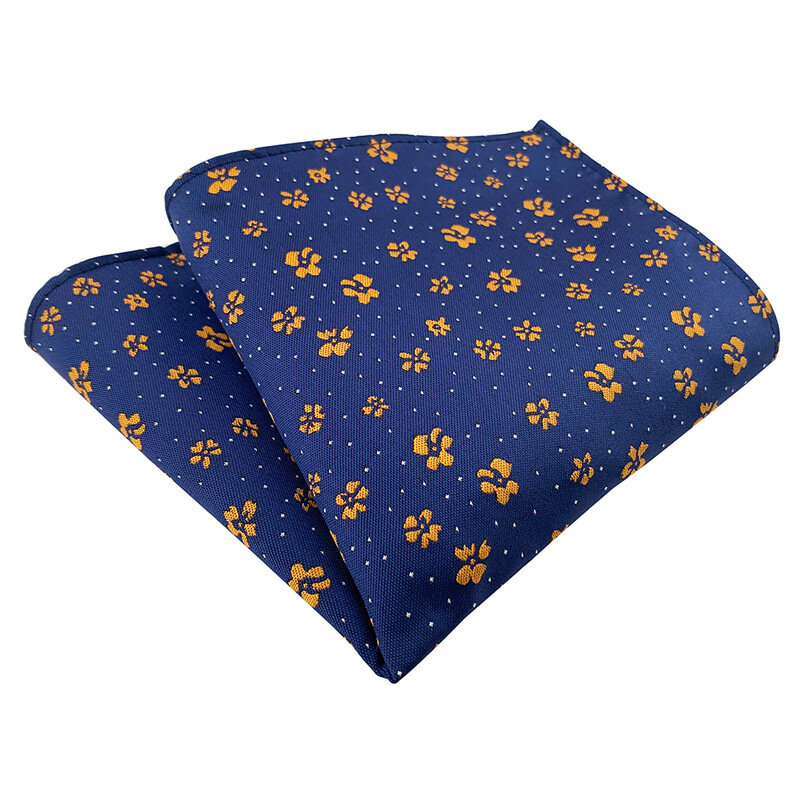 Männer Anzug Taschentuch Beliebte Mode Blume Platz Handtuch Jacquard Weave Tasche Platz Luxus