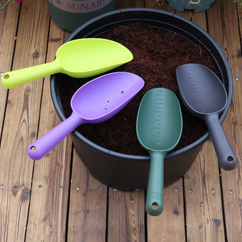 Pelle d'ameublissement du sol pour la plantation de fleurs, outils de jardinage domestique, pelle à litière pour chat, spatule pour balcon