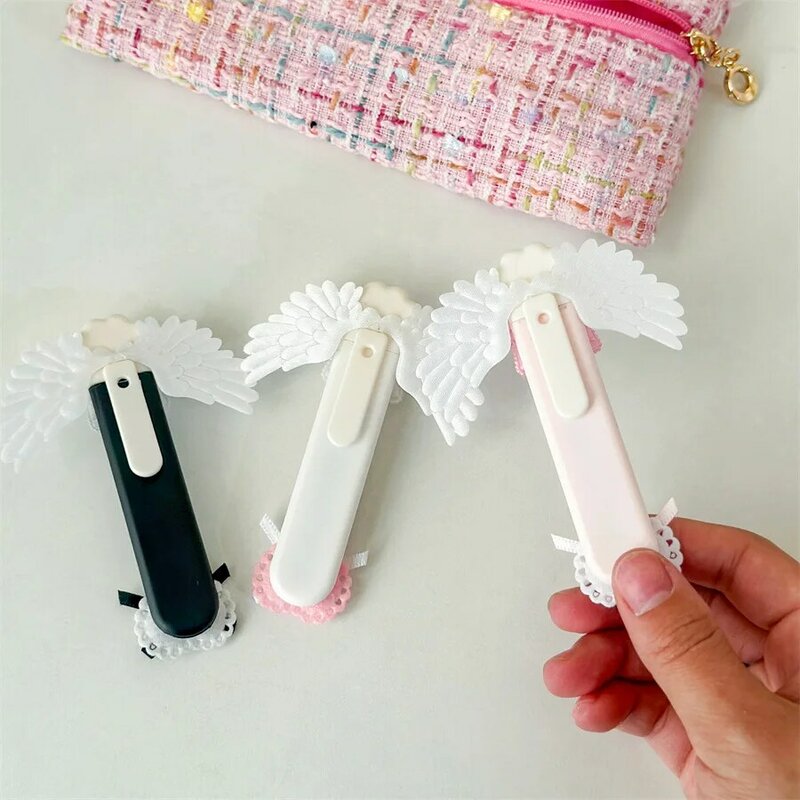 Cute Cat Paw Utility Knife Lovely Wing Bowknot Style Open Box Cutter Letter Envelope Opener Mail Knife School Office Supplies