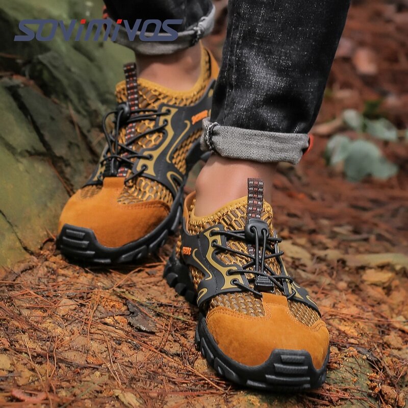New High-Top Barefoot Upstream Water Shoes Men Women Outdoor Climbing Footwear High Elastic Breathable Hiking Unisex Sneakers