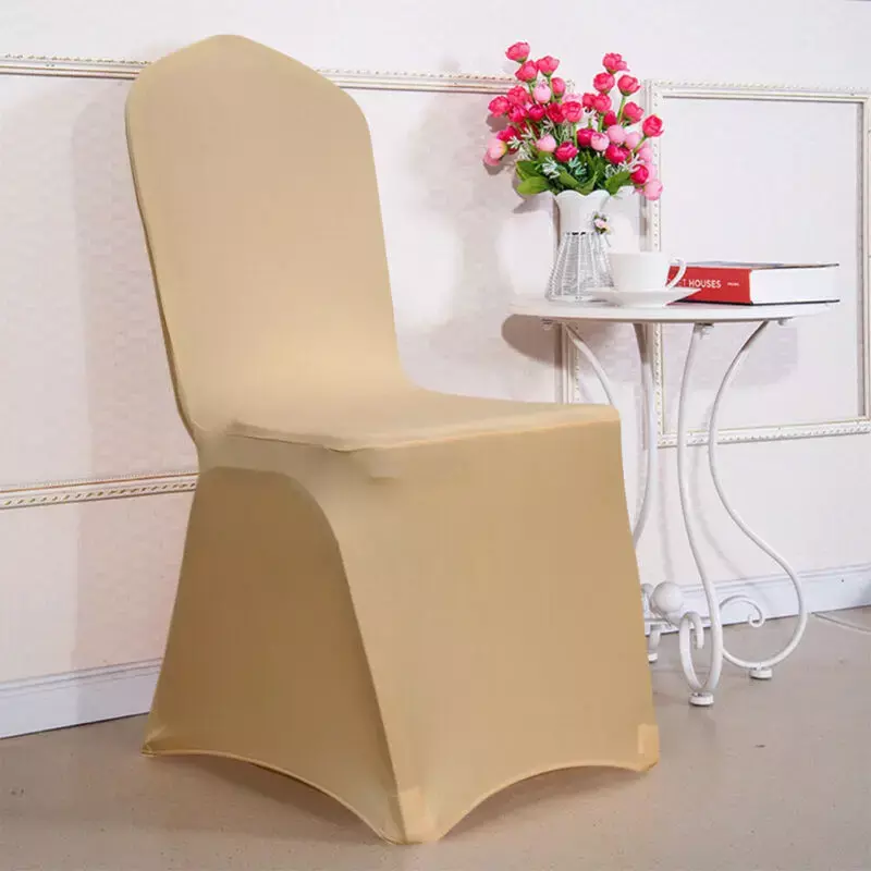 Universal cadeira capas para banquete, decoração do partido, 12 cores