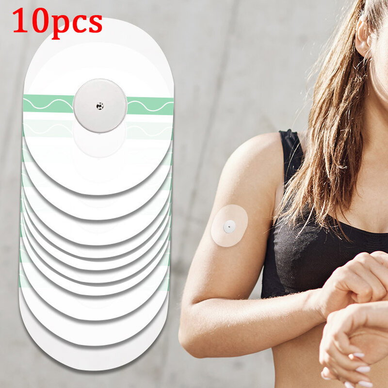 10 PCS Optional Fixed  Outdoor Sports Patch Portable Sensor Acrylic Glue Can Withstand A Shower For More Than 10-Days 2024 Hot