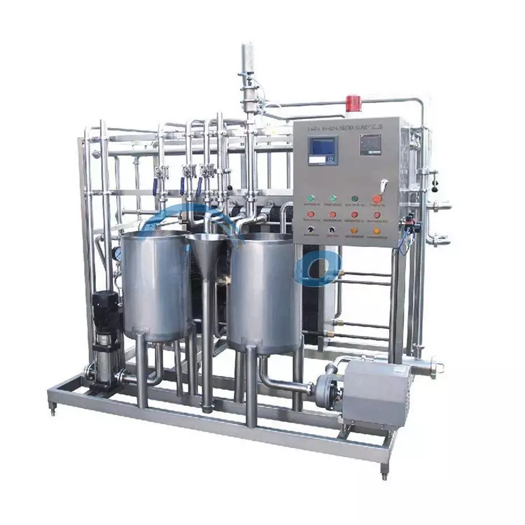 Cold Uht alat sterilisasi pasteurisasi industri, mesin sterilisasi pelat pensteril susu kental/Yogurt/jus harga