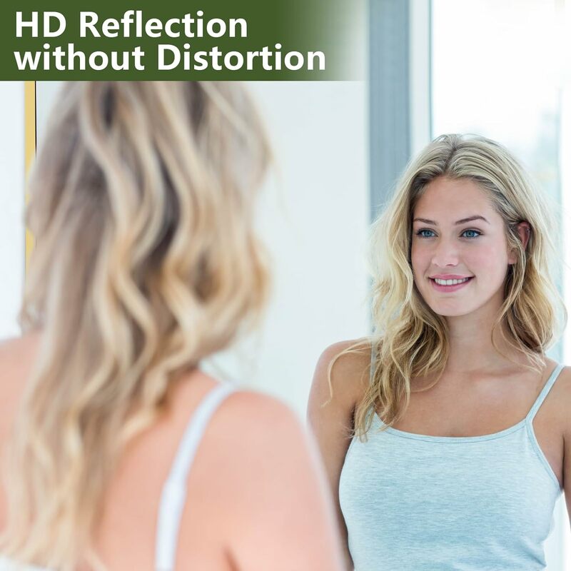 Cermin berdiri seluruh tubuh melengkung besar HD tahan pecah Gym kamar tidur ruang keluarga ruang ganti cermin Gym cermin matras cermin
