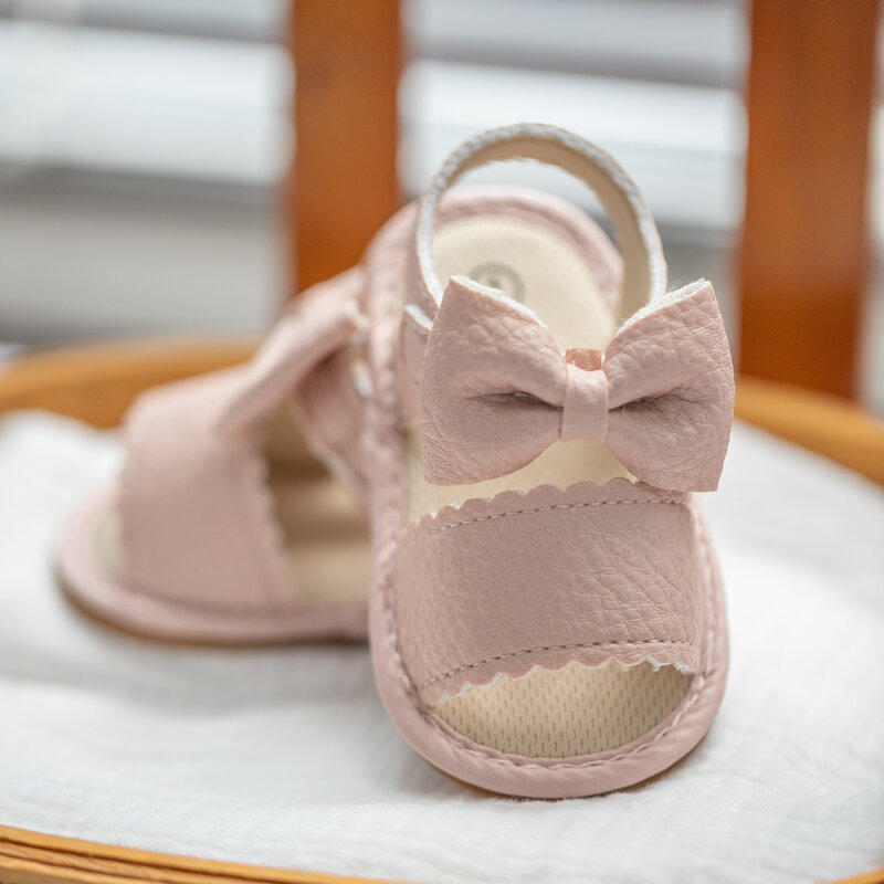 Сандалии KIDSUN детские резиновые, босоножки на плоской мягкой подошве, Классическая пляжная обувь для новорожденных, обувь для первых шагов