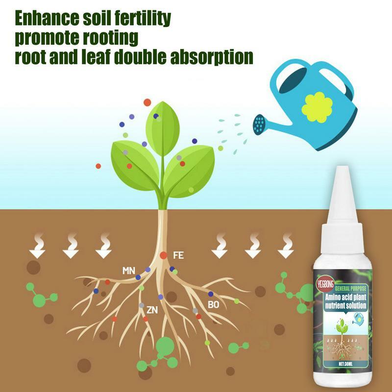 Magic Plant Nutrient Solution Hydroponic Plant Nutrient Solution Plant Growing Nutrient Formula Nutrient Solution Seedling