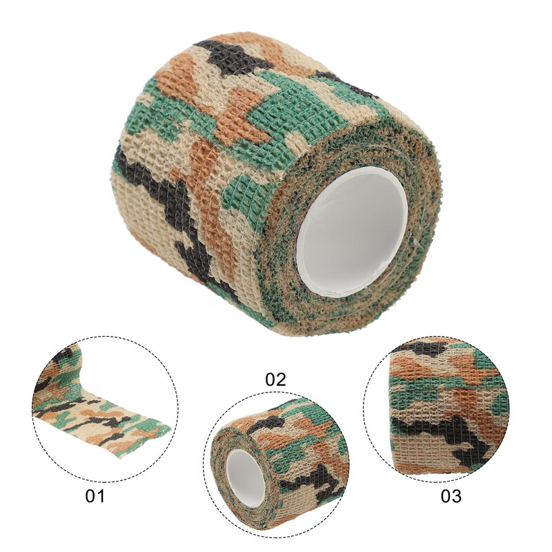 DulHunting-Ruban en tissu réutilisable pour fusil de chasse, outil de camping, bandes de pêche