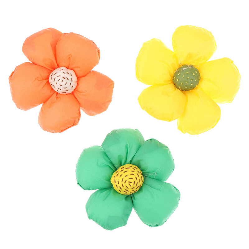 1Pc Puffy Sunflower Brooches for Women Fashion Flowers Lapel Pins Badges Brooch Clothes Bag Jewelry Accessories