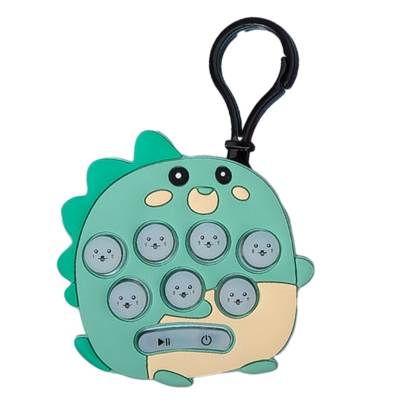 Dekompresyjna konsola do gier Push Bubble zabawka autystyczne dzieci Stress Relief brelok
