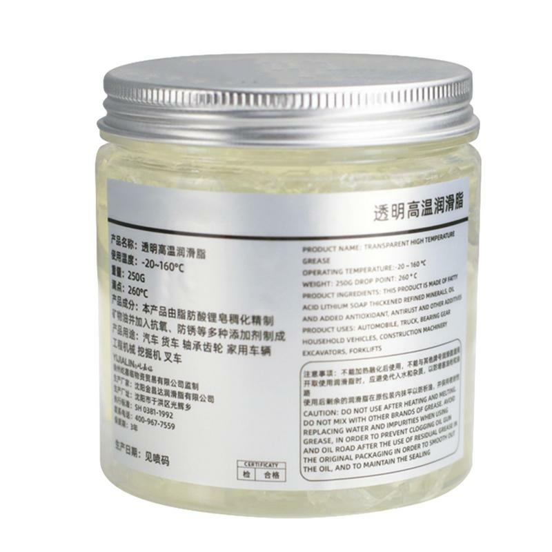 High Temperature Resistant Automotive Lubricating Grease Car Window Lubricant Easy To Apply For Vehicles Parts Door Maintenance