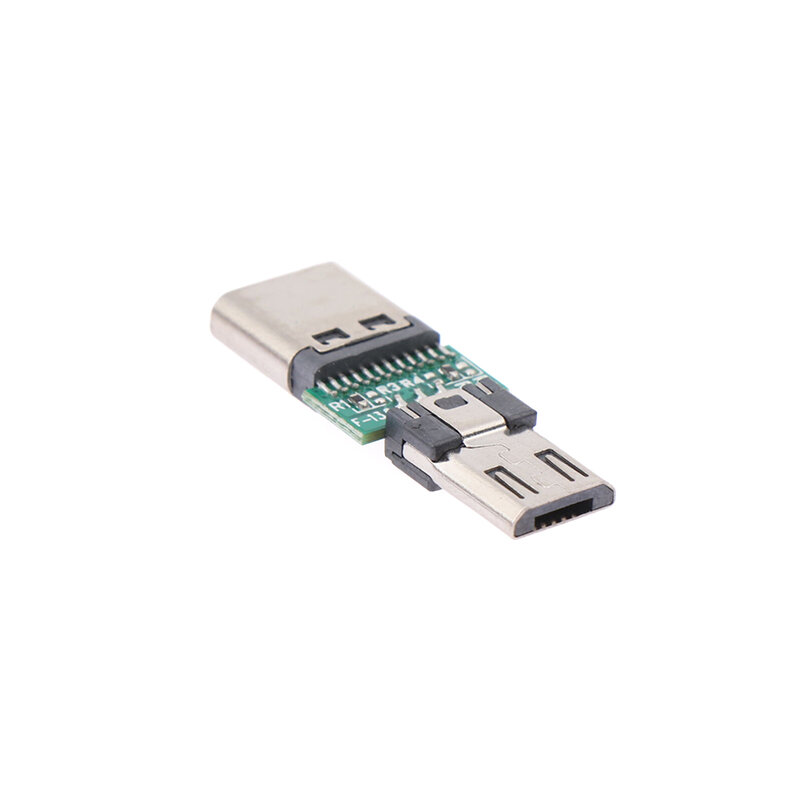 Sprzedaż hurtowa 1 USB do komputera typu C żeńska do Micro USB męskie złącze Adapter ładowarka Micro USB typu C