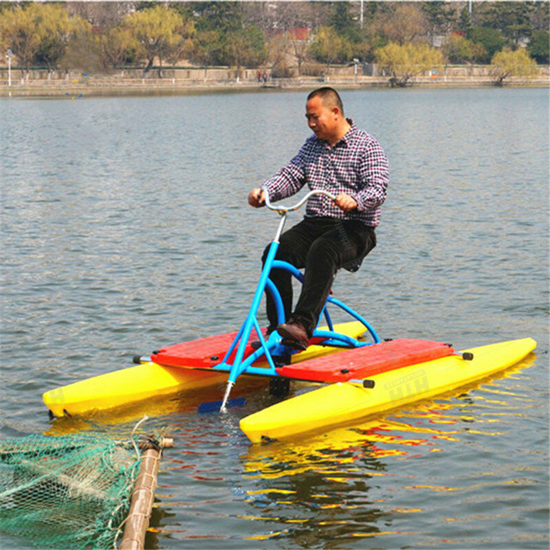 High Quality Pedal Boat Water Sports Bicycle Aqua Bike Ocean Leisure Tricycle For Sale