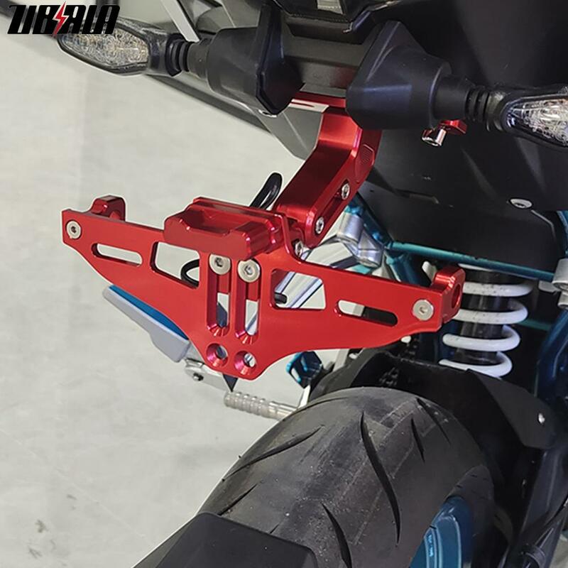 FOR BMW F800R F800 R 2014 2015 2016 2017 2018 2019 2020 Rear License Plate Holder Bracket with Light Tail Tidy Fender Eliminator
