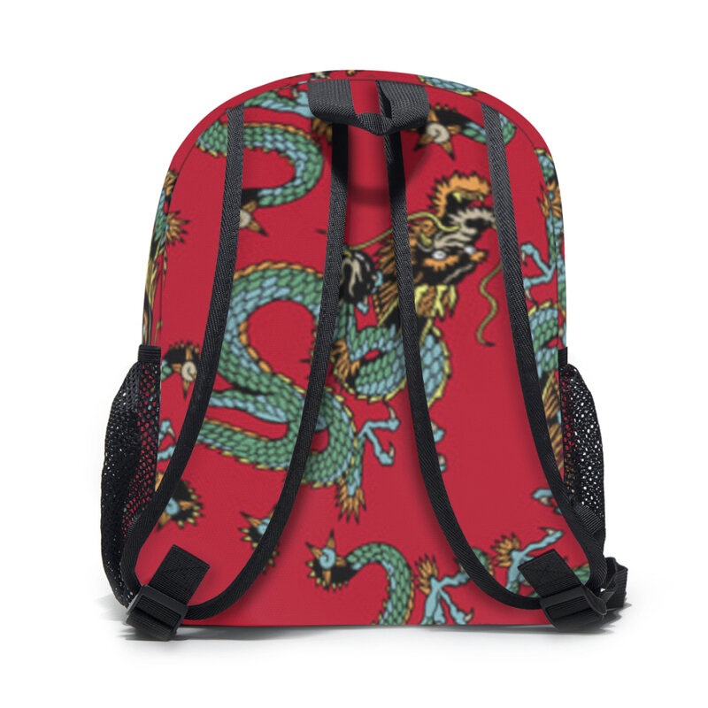 Dragons Kids School Backpack Child Schoolbag Bookbag borsa per studenti primari per ragazze e ragazzi