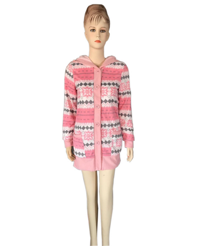 SUSOLA 여성용 두꺼운 후드 카디건 스웨터, 따뜻한 양털, 솔리드 루즈 니트 코트, 긴팔 니트웨어, 겉옷, 겨울