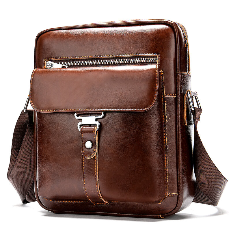 Мужская кожаная сумка через плечо MVA, винтажная классическая сумка-мессенджер для планшета 9,7 дюйма, подарок для мужчины