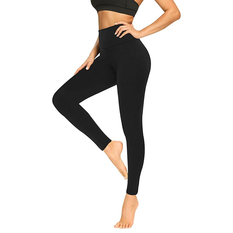 Legging olahraga Yoga elastis wanita celana ketat olahraga nyaman celana kebugaran pinggang tinggi celana Legging seksi Push Up pantalon wanita