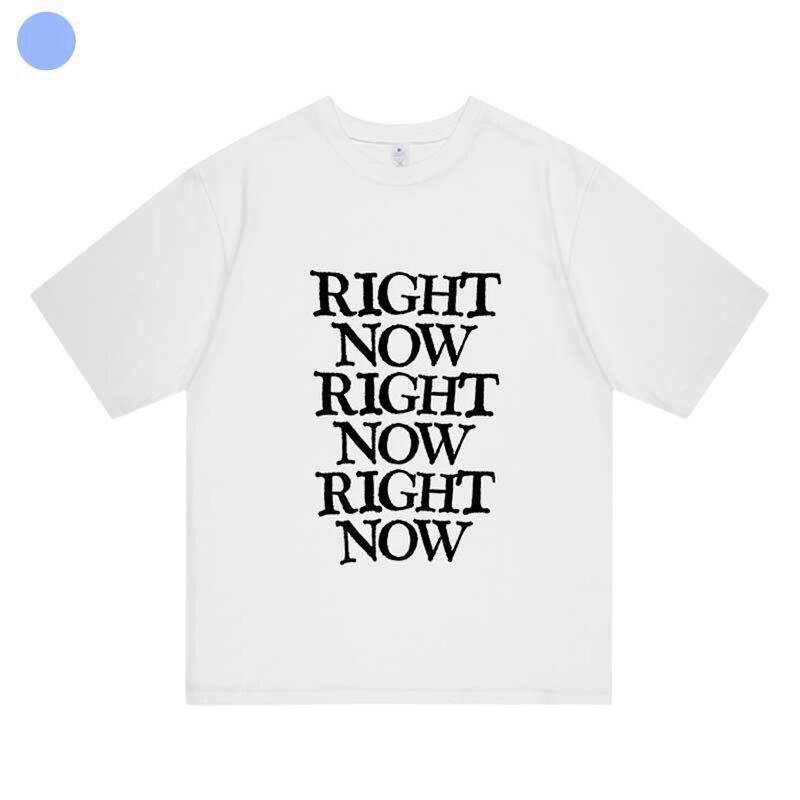 Camiseta de algodón con cuello redondo para hombre y mujer, camisa informal de manga corta con estampado de letras de ensueño Kpop NCT, moda Harajuku Y2K