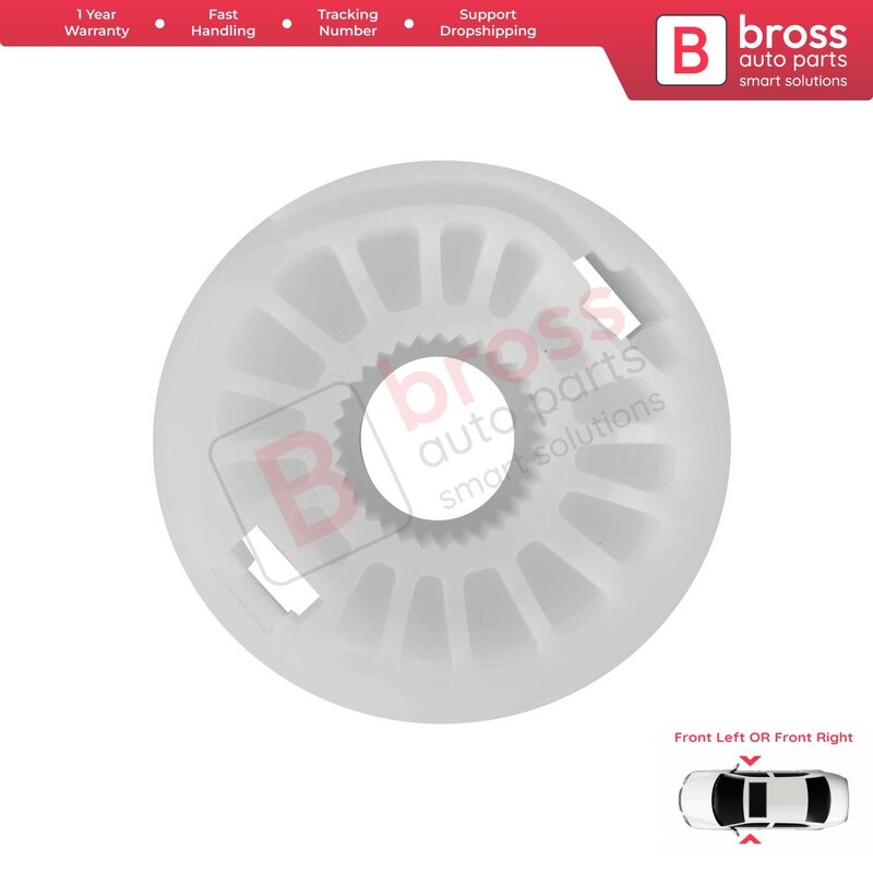 Bross Auto Teile BWR259 Elektrische Power Fensterheber Rad Vorne Links oder Rechts Tür für VW Touran Audi A4 Schiff aus Der Türkei
