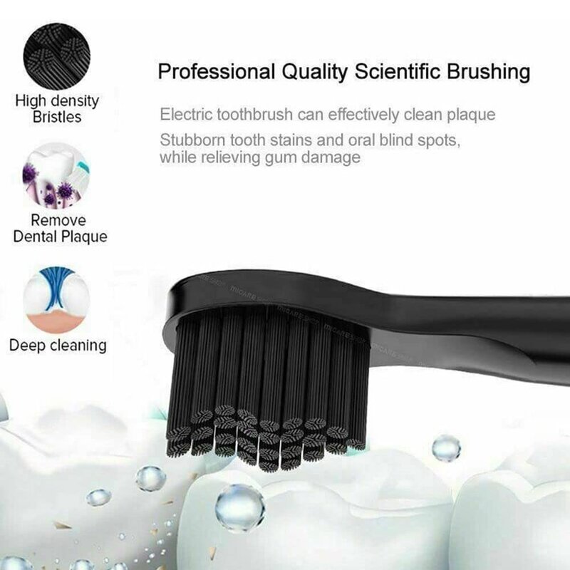 Sonic Electric Toothbrush for Couple Houseehold Whitening IPX7 Waterproof Toothbrush Ultrasonic Automatic Timer Tooth Brush J209