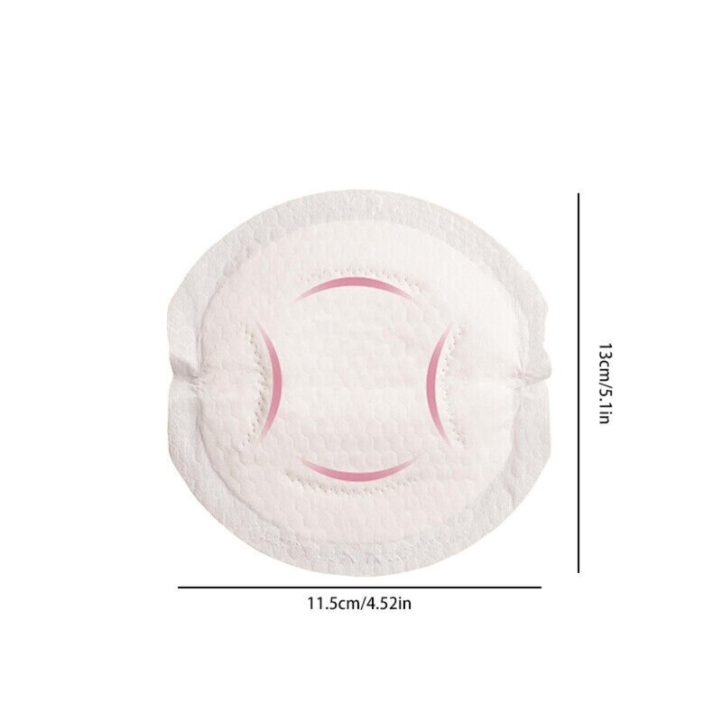 10/50/100Pcs Nonwovens Anti Overflow Breast Pad Soft Self-adhesive Breast Patch Rapid Water Absorption