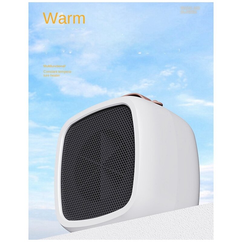 Heater Portable Space Heater Household Small Quiet And Energy Saving Dormitory Mini Desktop Fast Heat Fan Easy To Use