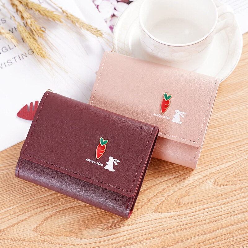 2024 nowy ładny damski portfel damski mały portfel Mini studencki koreańskie wydanie mała torebka portfel torba na karty