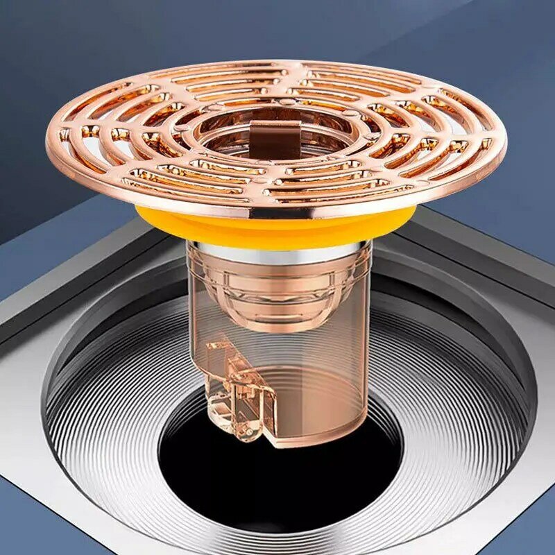 Magnetic Self-Closing Odor and Insect Proof Floor Drain Core