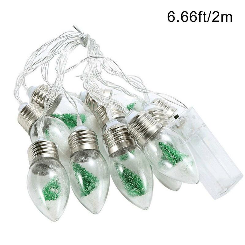 2M Christmas Tree Bottle String Lights Fashion Fairy String Waterproof Outdoor Lamp Xmas Holiday Wedding Party Lamp Decoration