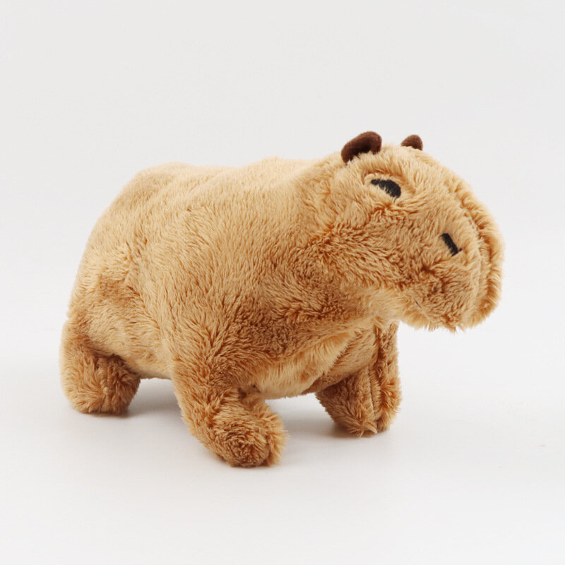Peluche de simulation Capybara pour enfants, hamster au beurre, souris, animaux en peluche doux, jouet Kawaii, cadeau de fête de Noël pour les filles