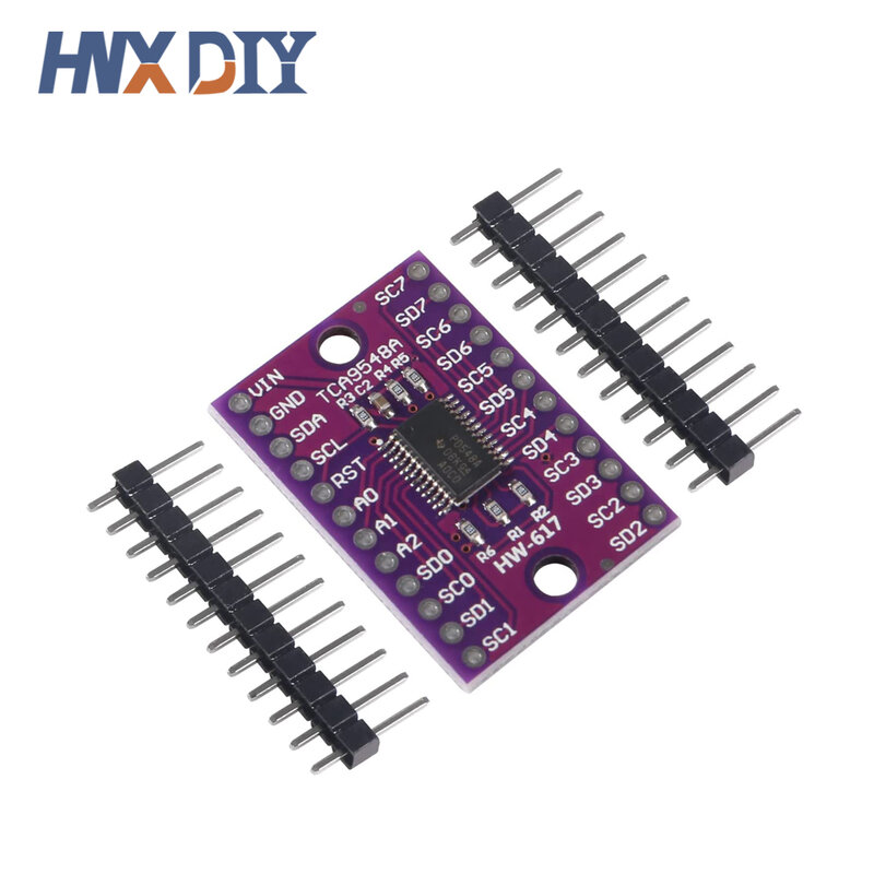 Breakout Board Multiplexer para Arduino, 8 Channel Expansion Board, TCA9548A, I2C, IIC, 1 5 10Pcs