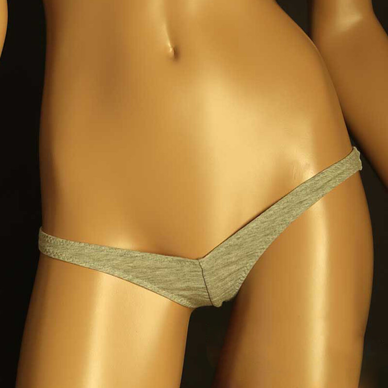 Sexy Damesslip Ultradun Ondergoed Elastisch Sissy Slipje Katoenen Lingerie Panty Stretch Laagbouw String Naadloze Onderbroek