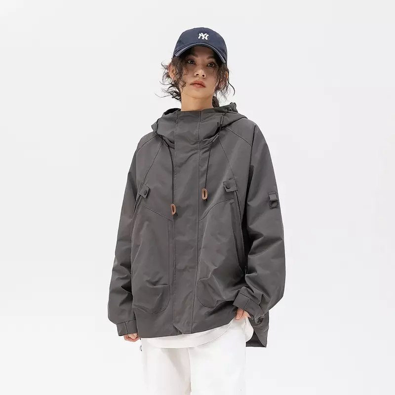 Giacca Shell Mountain Outdoor giacca con cappuccio per uomo e donna