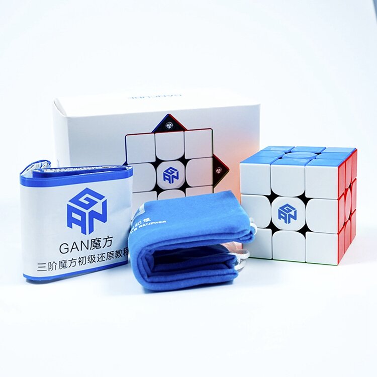 Cubo de velocidad magnético UV Premium, cubo mágico rompecabezas para niños