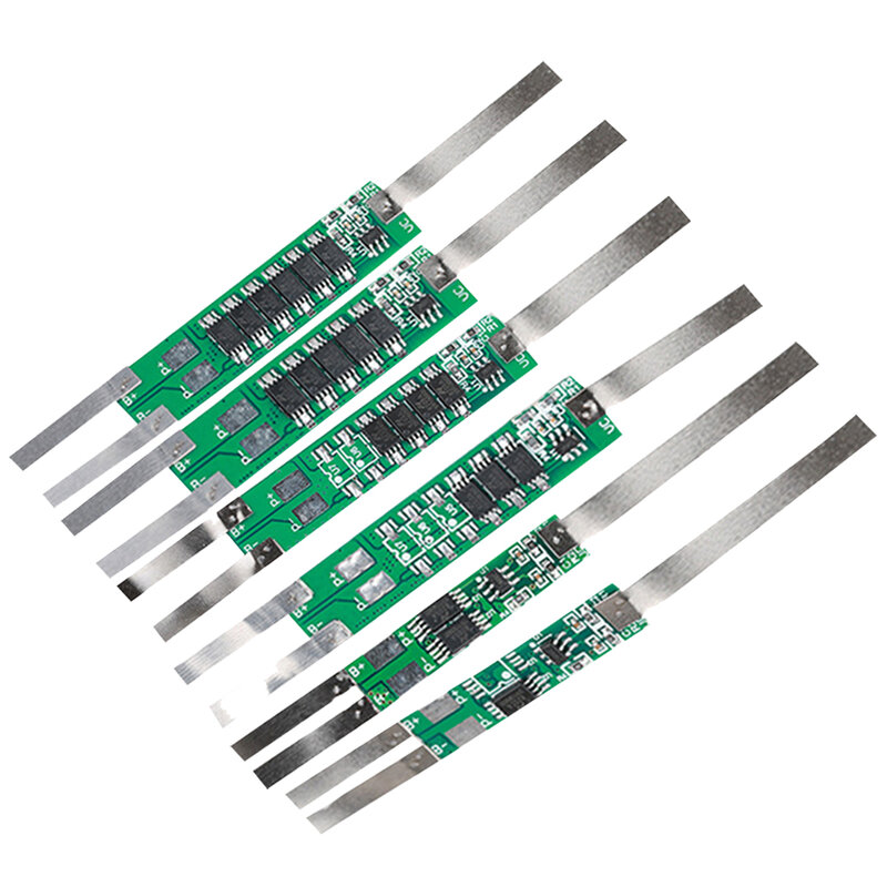 2S 7.4V 2A 3A 4.5A 6A 7.5A 9A 18650 Lithium Battery Protection Board with 2-9A MOS Dot Nickel Strips