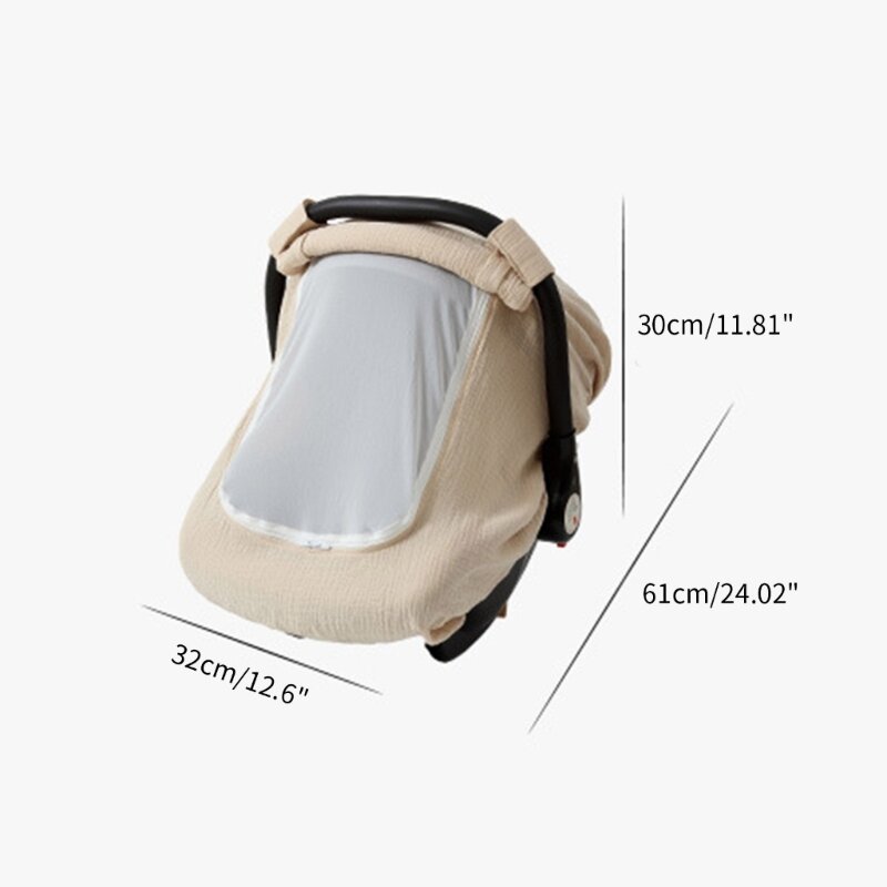 طفل سلة عربة غطاء متعدد الاستخدام الأمومة الرضاعة الطبيعية التمريض بطانية يندبروف ظلة غطاء الشمس حامي