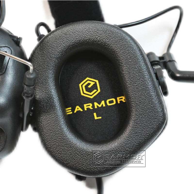 군용 소음 방지 전술 헤드폰, 액티브 슈팅 귀마개, 청력 보호, 방음 귀마개