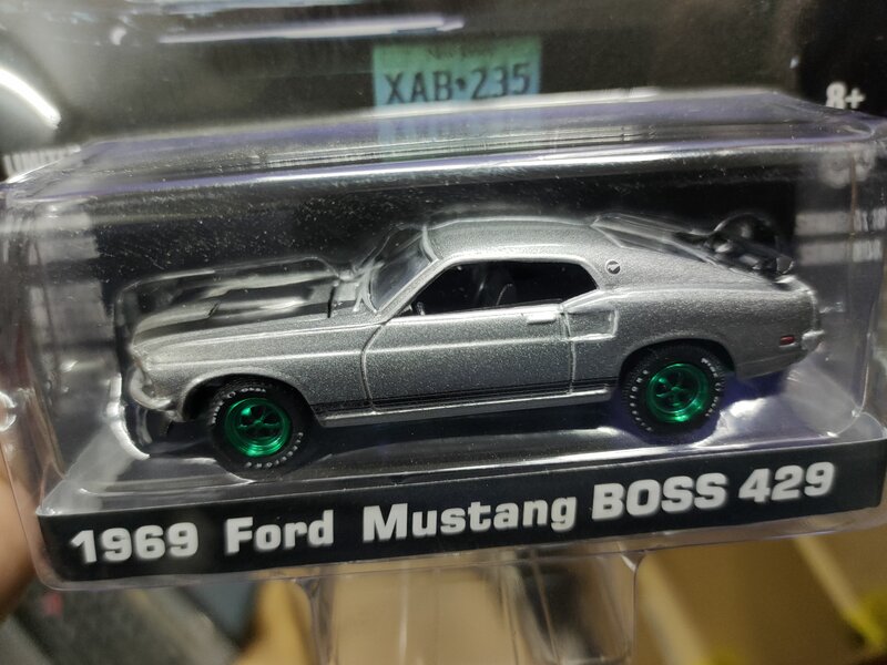 1: 64 1969 JOHN WICK Ford Mustang BOSS 429 Collection of car models